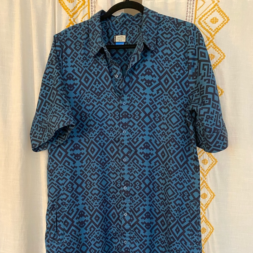 Kavu Tallulah Button Up Shirt Dress